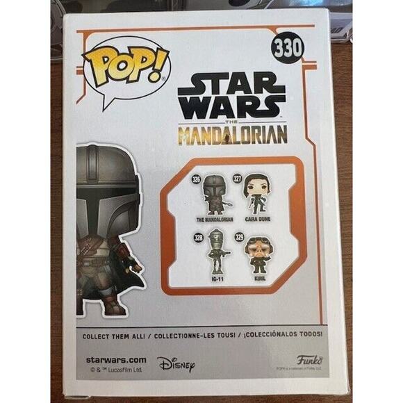 Funko Pop! Star Wars The Mandalorian #330 NYCC 2019 Fall Convention - Picture 2 of 2